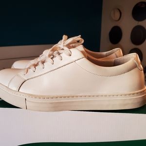 New Republic Kurt Leather white sneakers, size 9.5